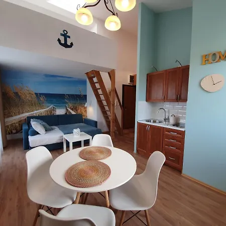 Lejlighed Studio Z Balkonem Przy Plazy - Okrzei 12